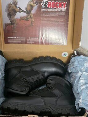 Rocky Alpha Force Size 8 (41) Men's Waterproof Composite Toe Boots -Never Worn